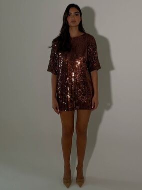 SLA The Label Winnie T-Shirt Dress Small